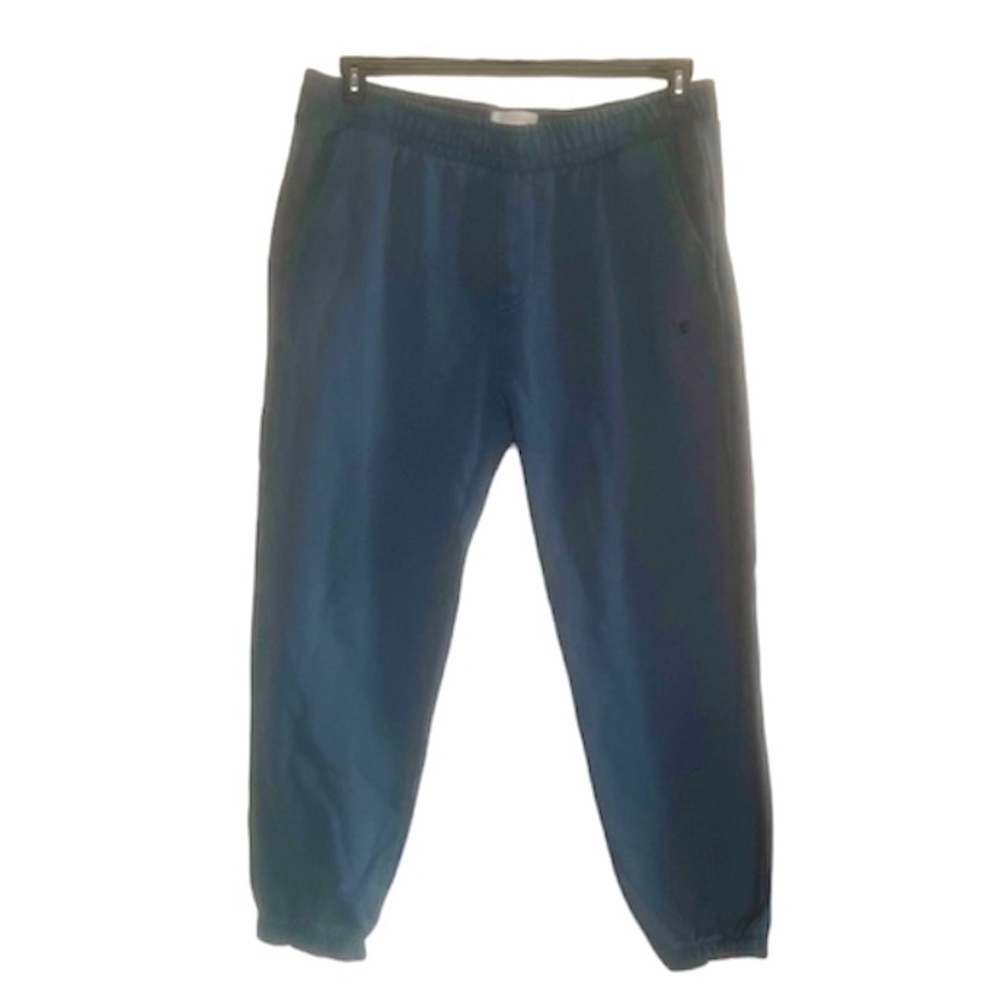 EVERLANE The Track Pant Organic Cotton Blue / Gray MENS XL